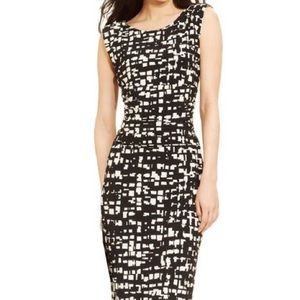 Nine West matte jersey midi dress